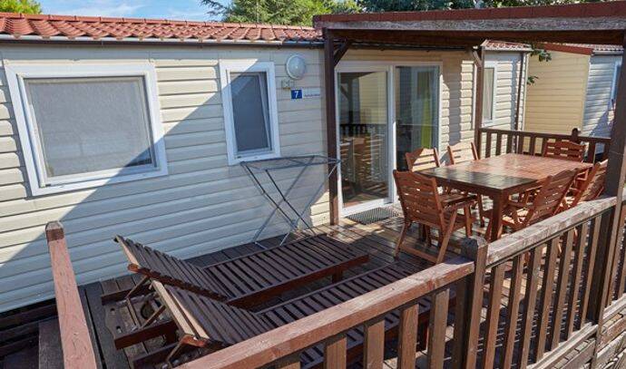 Mobil-home | Ultimate | 3 Ch. | 6 pers. | Terrasse surélevée | A/C 2