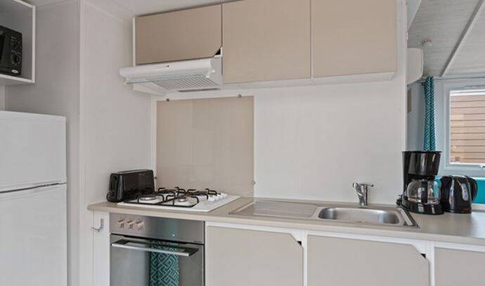 Mobil-home | Ultimate | 3 Ch. | 6 pers. | Terrasse surélevée | A/C 4