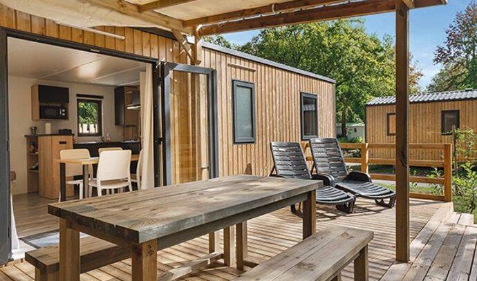 Mobil-home | Ultimate | 3 Ch. | 6 pers. | Terrasse surélevée | A/C | TV 3