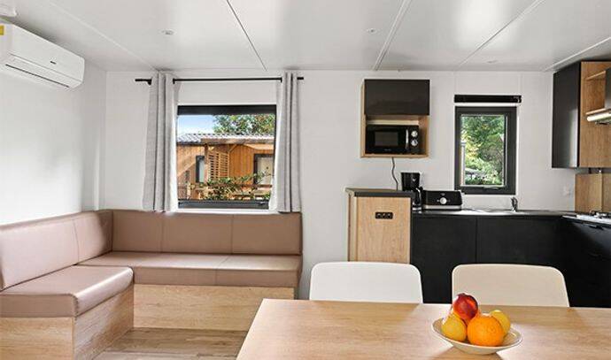 Mobil-home | Ultimate | 3 Ch. | 6 pers. | Terrasse surélevée | A/C | TV 4