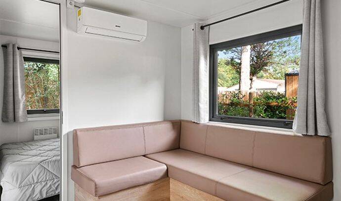 Mobil-home | Ultimate | 3 Ch. | 6 pers. | Terrasse surélevée | A/C | TV 1