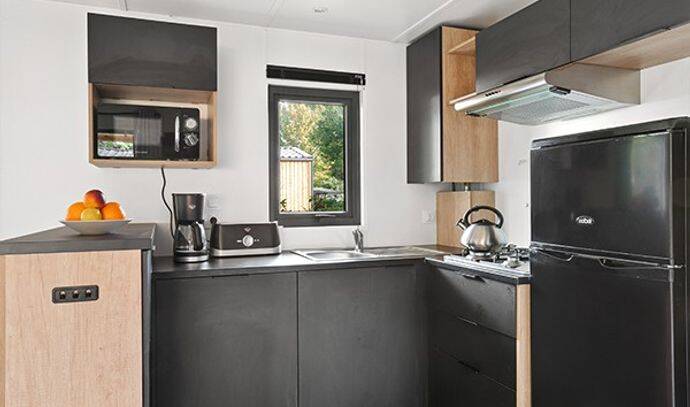 Mobil-home | Ultimate | 3 Ch. | 6 pers. | Terrasse surélevée | A/C | TV 3