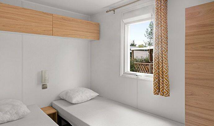 Mobil-home | Ultimate | 3 Ch. | 6 pers. | Terrasse surélevée | A/C | TV 7