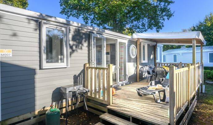Mobil-home | Ultimate | 3 Ch. | 6 pers. | Terrasse surélevée | A/C | TV 0