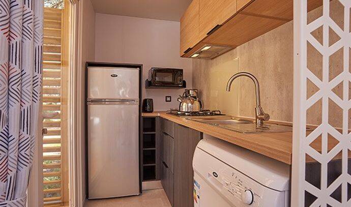 Mobil-home | Ultimate | 3 Ch. | 6/8 pers. | Terrasse surélevée | A/C 3