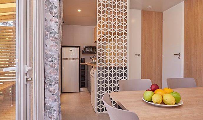 Mobil-home | Ultimate | 3 Ch. | 6/8 pers. | Terrasse surélevée | A/C 2