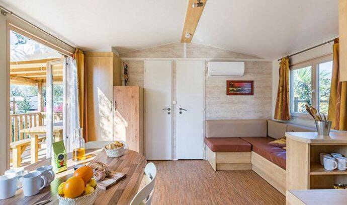 Mobil-home | Ultimate | 3 Ch. | 6/8 pers. | Terrasse surélevée | A/C 3