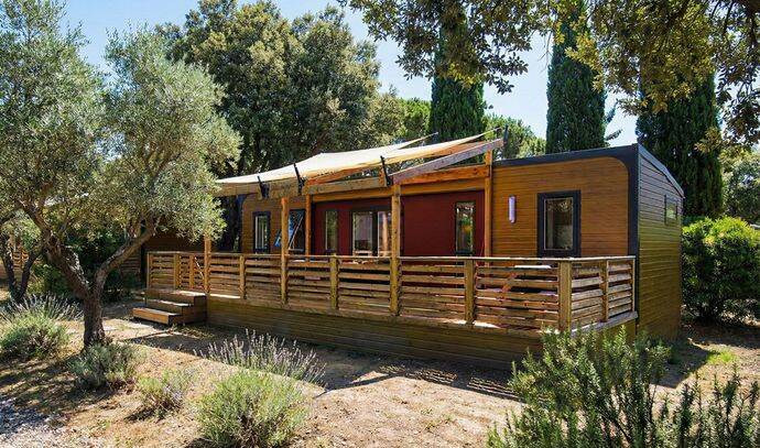 Mobil-home | Ultimate | 3 Ch. | 6/8 pers. | Terrasse surélevée | A/C 0