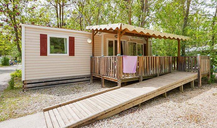 Mobil-home | Comfort | 2 Ch. | 4 pers. | Terrasse surélevée | A/C | TV 0