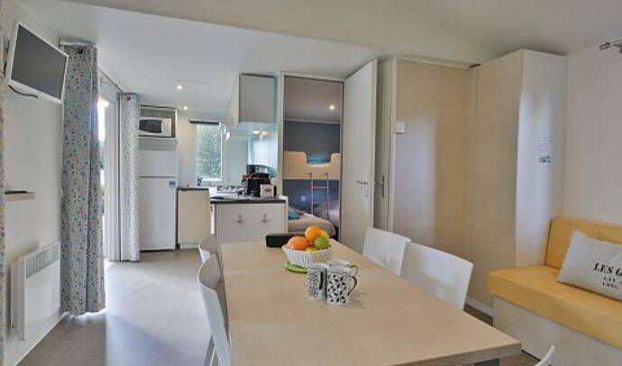 Mobil-home | Premium | 2 Ch. | 5 pers. | Terrasse surélevée | TV 1