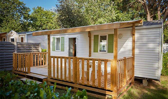 Mobil-home | Classic | 1 Ch. | 2 pers. | Terrasse surélevée | TV 0