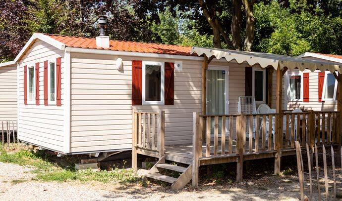 Mobil-home | Classic | 2 Ch. | 3 pers. | Terrasse surélevée | TV 0