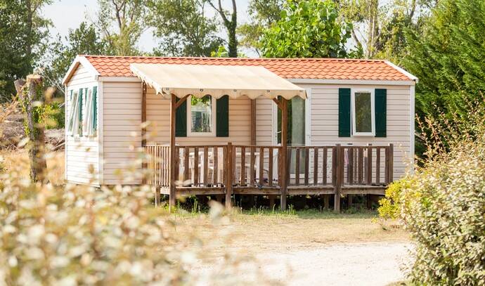 Mobil-home | Classic | 2 Ch. | 4/6 pers. | Terrasse surélevée | A/C 0