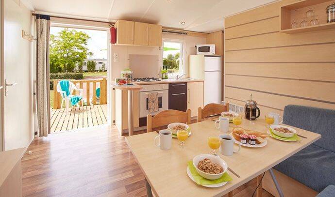 Mobil-home | Classic | 2 Ch. | 4/6 pers. | Terrasse surélevée 3