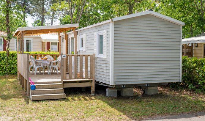 Mobil-home | Classic | 2 Ch. | 4/6 pers. | Terrasse surélevée 0