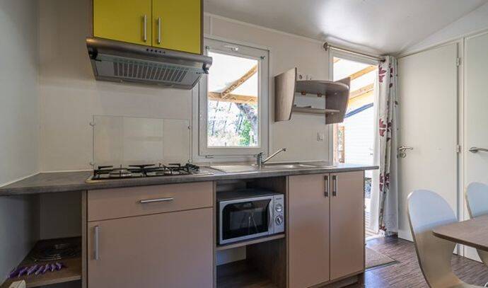 Mobil-home | Classic | 2 Ch. | 4/6 pers. | Terrasse surélevée | A/C 5