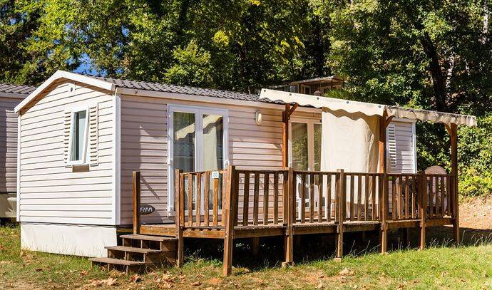 Mobil-home | Classic | 2 Ch. | 4/6 pers. | Terrasse surélevée | A/C 0