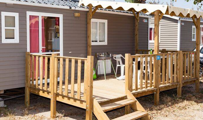 Mobil-home | Classic | 3 Ch. | 5 pers. | Terrasse surélevée | A/C 0