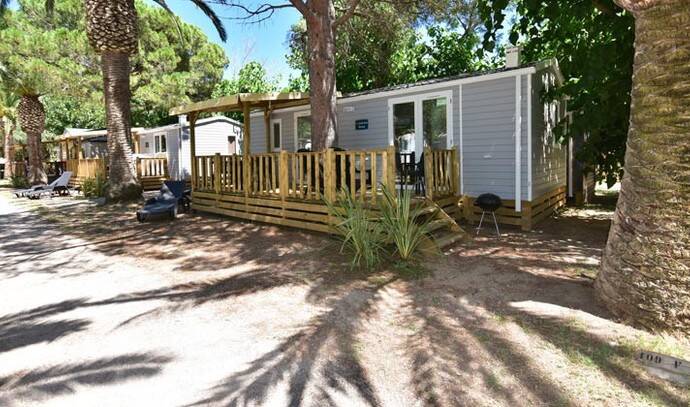 Mobil-home | Comfort | 3 Ch. | 6 pers. | Terrasse surélevée | A/C 1