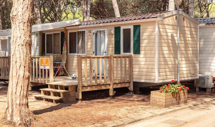 Mobil-home | Classic | 3 Ch. | 6 pers. | Terrasse surélevée | A/C 0
