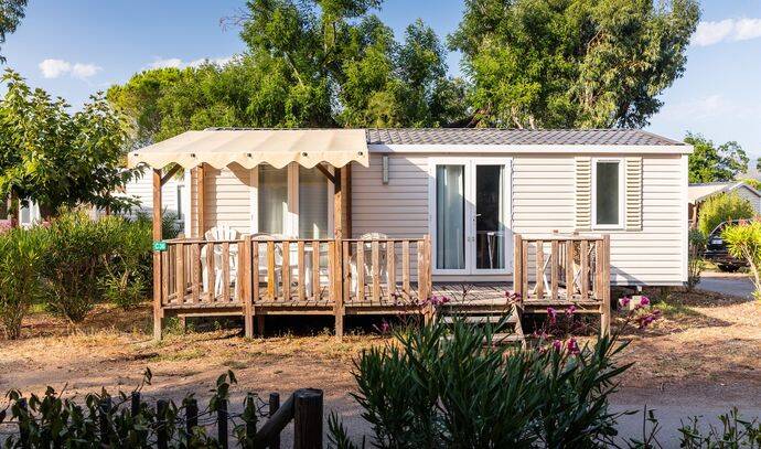 Mobil-home | Comfort | 2 Ch. | 4/6 pers. | Terrasse surélevée | A/C 0