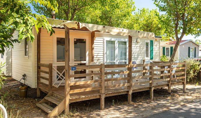 Mobil-home | Comfort | 2 Ch. | 4/6 pers. | Terrasse surélevée | A/C 0