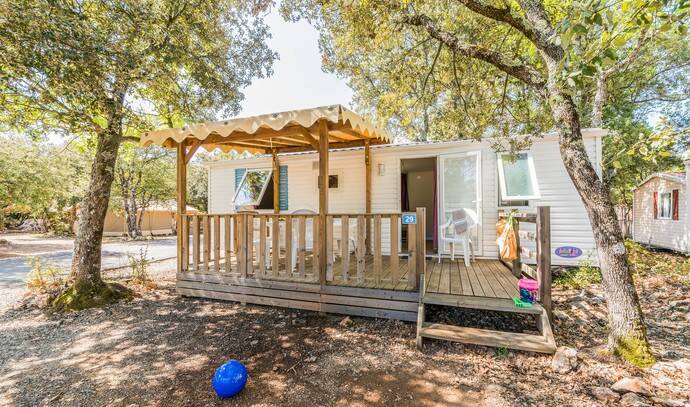 Mobil-home | Comfort | 2 Ch. | 4/6 pers. | Terrasse surélevée | A/C 0