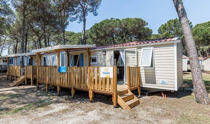 Mobil-home | Comfort | 2 Ch. | 4/6 pers. | Terrasse surélevée | A/C 0