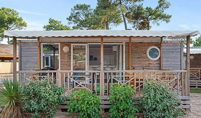 Mobil-home | Comfort | 2 Ch. | 4/6 pers. | Terrasse surélevée | A/C 0
