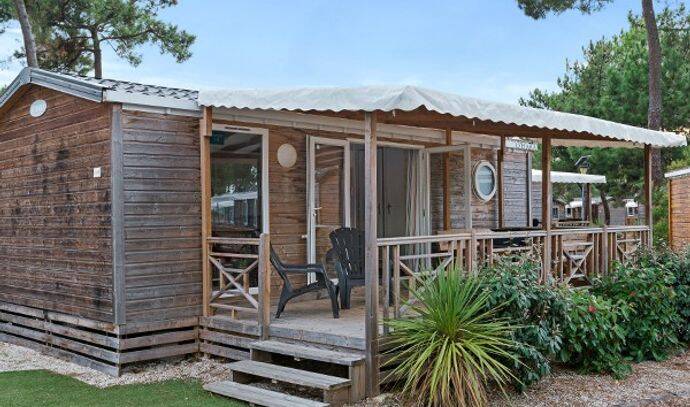 Mobil-home | Comfort | 2 Ch. | 4/6 pers. | Terrasse surélevée | A/C 2