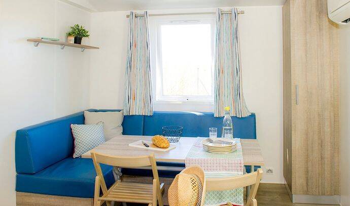Mobil-home | Comfort | 2 Ch. | 4/6 pers. | Terrasse surélevée | A/C 3