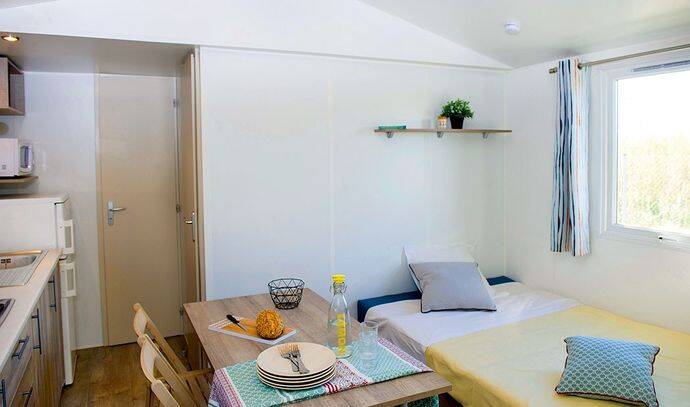 Mobil-home | Comfort | 2 Ch. | 4/6 pers. | Terrasse surélevée | A/C 2