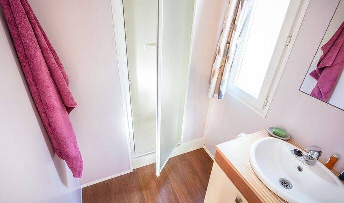 Mobil-home | Comfort | 2 Ch. | 4/6 pers. | Terrasse surélevée | A/C 7