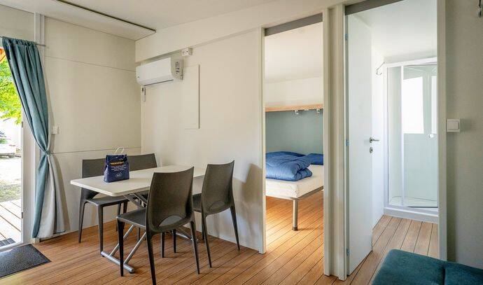 Mobil-home | Comfort | 2 Ch. | 4/6 pers. | Terrasse surélevée | A/C 4