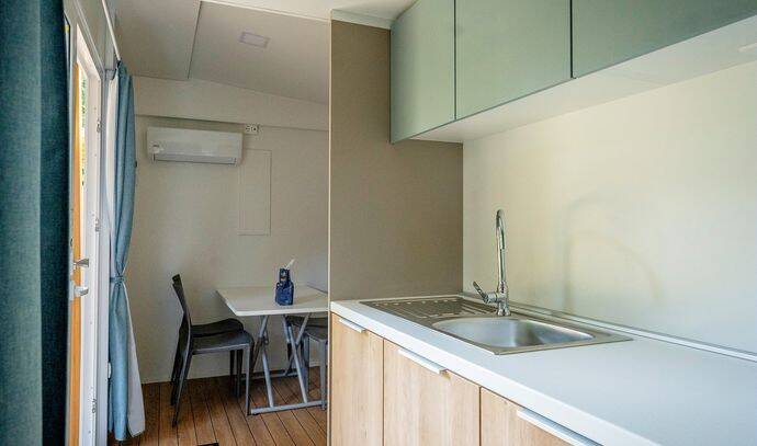 Mobil-home | Comfort | 2 Ch. | 4/6 pers. | Terrasse surélevée | A/C 6