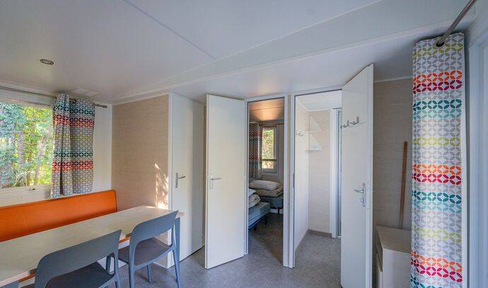 Mobil-home | Comfort | 2 Ch. | 4/6 pers. | Terrasse surélevée | A/C 2