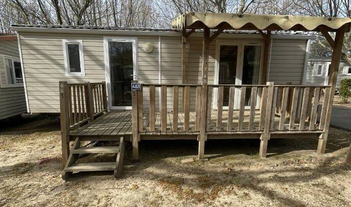 Mobil-home | Comfort | 2 Ch. | 4/6 pers. | Terrasse surélevée | A/C 0