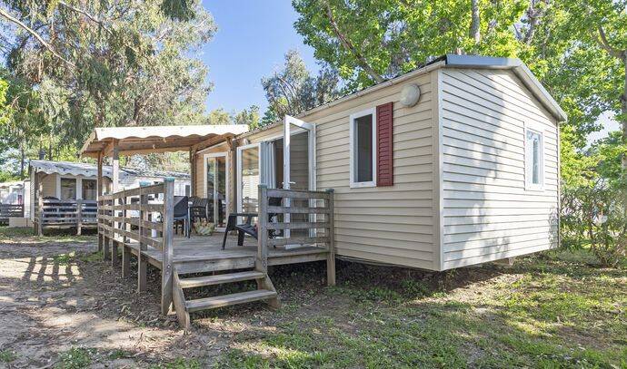 Mobil-home | Comfort | 2 Ch. | 4/6 pers. | Terrasse surélevée | A/C 0