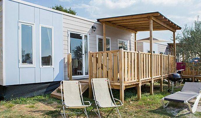 Mobil-home | Comfort | 2 Ch. | 4/6 pers. | Terrasse surélevée | A/C 0