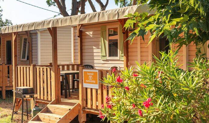 Mobil-home | Comfort | 2 Ch. | 4/6 pers. | Terrasse surélevée | A/C 0