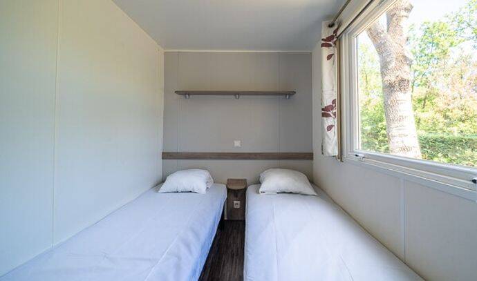 Mobil-home | Comfort | 2 Ch. | 4/6 pers. | Terrasse surélevée | A/C 4