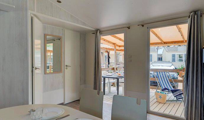 Mobil-home | Comfort | 2 Ch. | 4/6 pers. | Terrasse surélevée 2