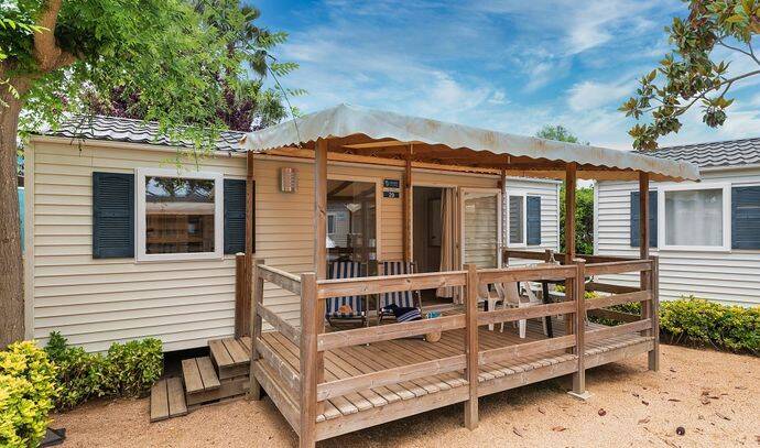 Mobil-home | Comfort | 2 Ch. | 4/6 pers. | Terrasse surélevée 0
