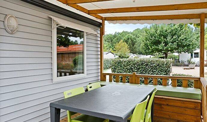 Mobil-home | Comfort | 3 Ch. | 6 pers. | Terrasse surélevée 1