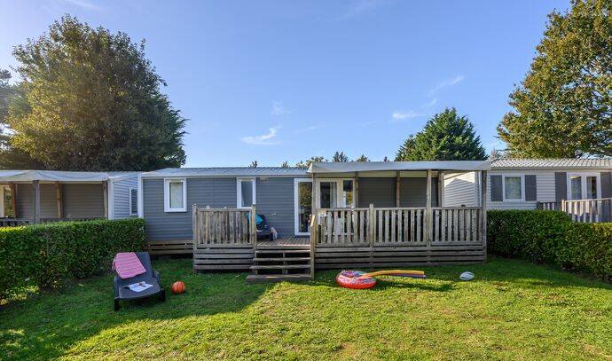 Mobil-home | Premium Exclusive | 4 Ch. | 8 pers. | Terrasse surélevée | A/C | TV 0