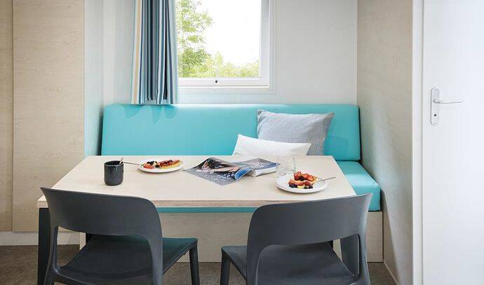 Mobil-home | Comfort | 2 Ch. | 4/6 pers. | Terrasse simple | A/C | TV 1