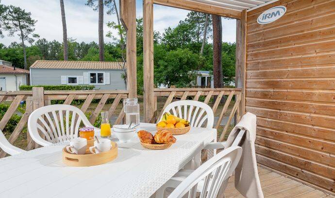 Mobil-home | Comfort | 3 Ch. | 6 pers. | Terrasse simple 1