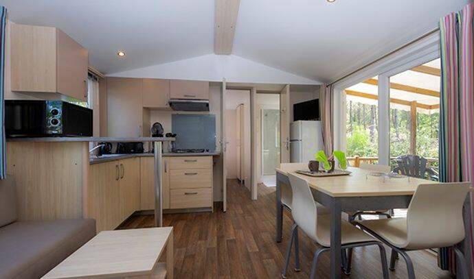 Mobil-home | Comfort | 3 Ch. | 6 pers. | Terrasse simple | A/C 4