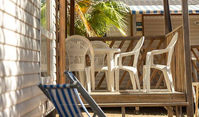 Mobil-home | Comfort | 3 Ch. | 6 pers. | Terrasse simple | A/C 1