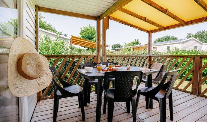 Mobil-home | Comfort | 2 Ch. | 4/6 pers. | Terrasse simple | A/C 1